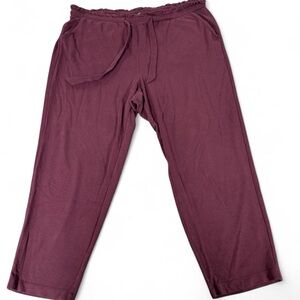 Torrid Pull-On Tie Paperbag Waist Studio Luxe Ponte Pants